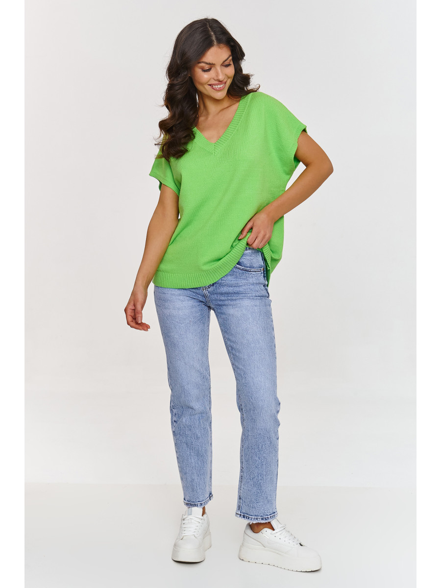 Gilet model 209735 Makadamia