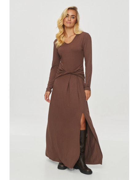 Robe de jour model 200073 Makadamia