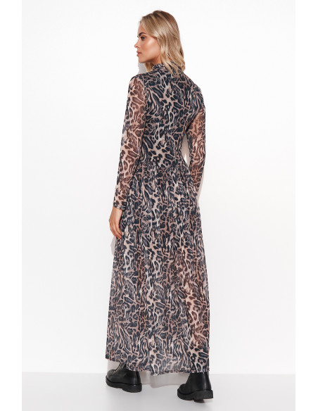 Robe de jour model 170084 Makadamia