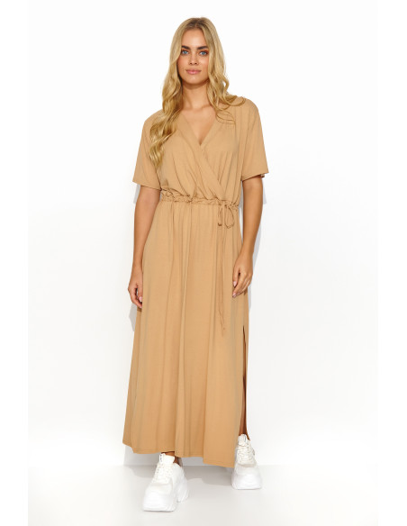 Robe de jour model 193218 Makadamia