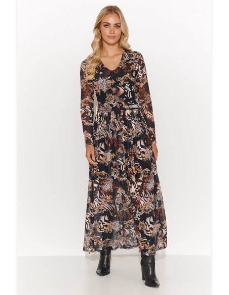 Robe de jour model 184805 Makadamia