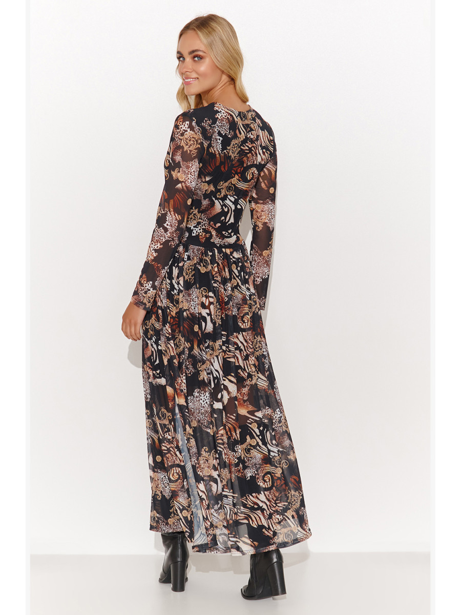 Robe de jour model 184805 Makadamia