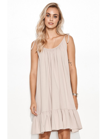 Robe de jour model 164195 Makadamia