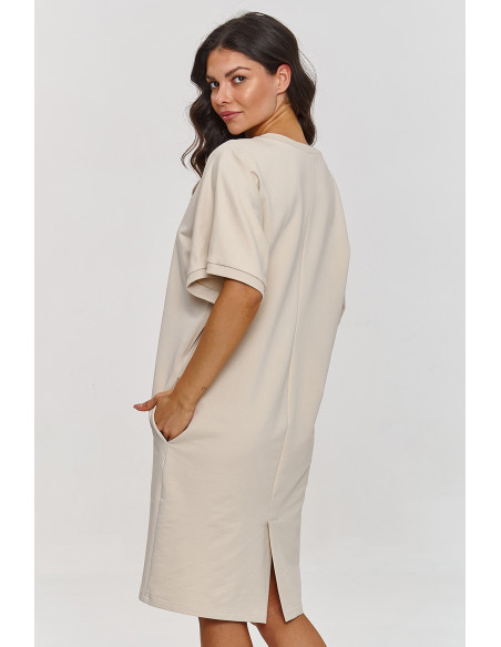 Robe de jour model 209593 Makadamia