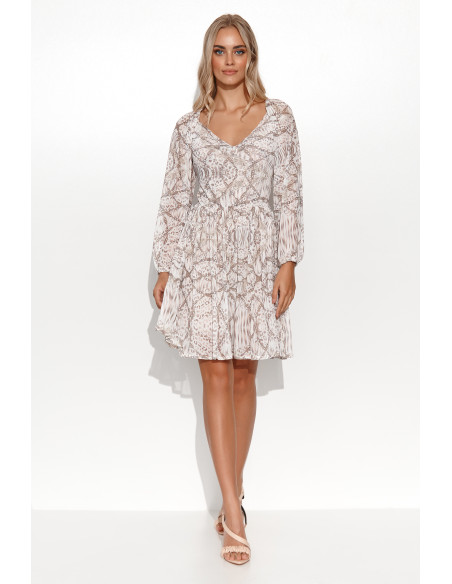 Robe de jour model 177883 Makadamia