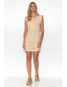 Robe de jour model 178929 Makadamia
