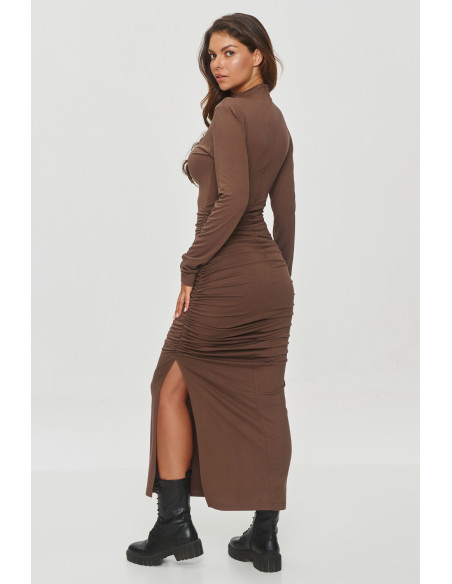 Robe de jour model 202963 Makadamia