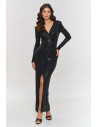 Robe longue model 209577 Makadamia