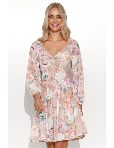 Robe de jour model 177884 Makadamia