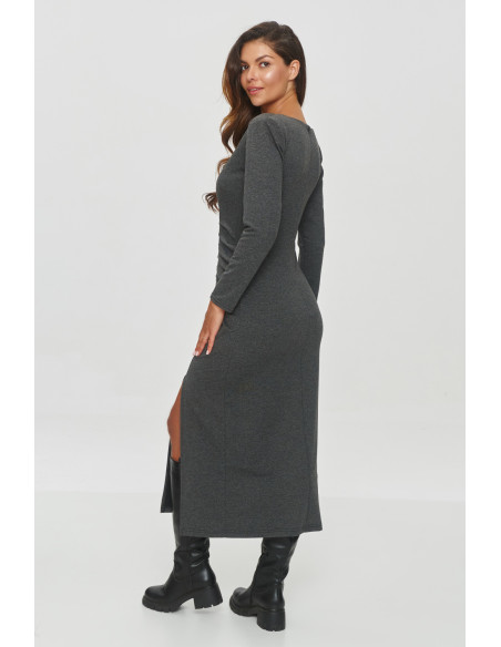 Robe de jour model 200033 Makadamia