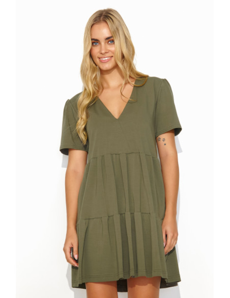 Robe de jour model 192949 Makadamia