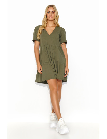 Robe de jour model 192949 Makadamia