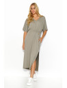 Robe de jour model 193220 Makadamia