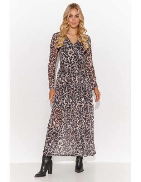 Robe de jour model 184807 Makadamia