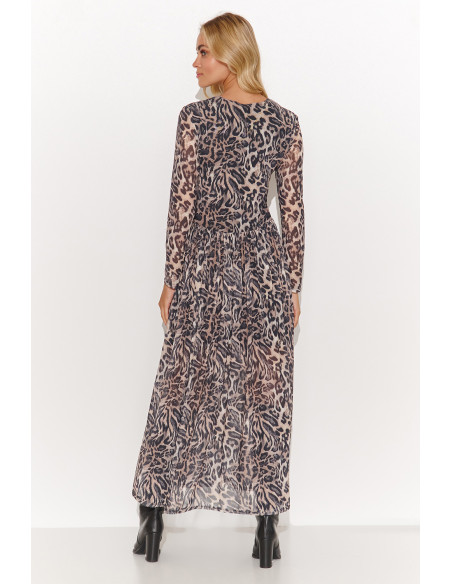 Robe de jour model 184807 Makadamia