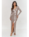 Robe longue model 209578 Makadamia