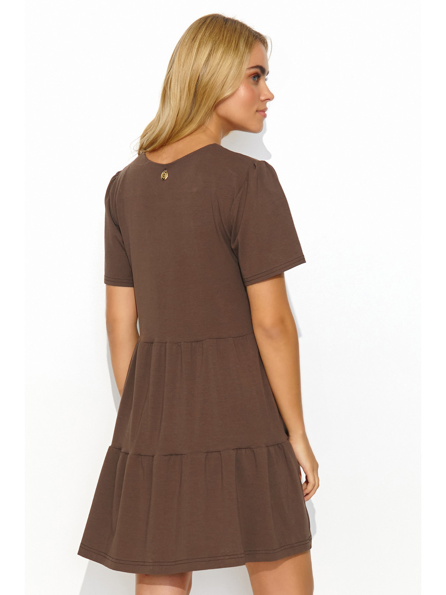 Robe de jour model 192950 Makadamia