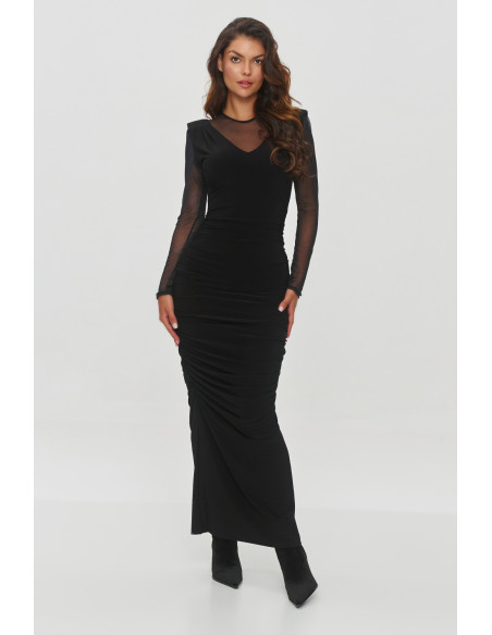 Robe de soirée model 202967 Makadamia