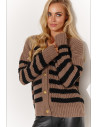 Cardigan model 185291 Makadamia