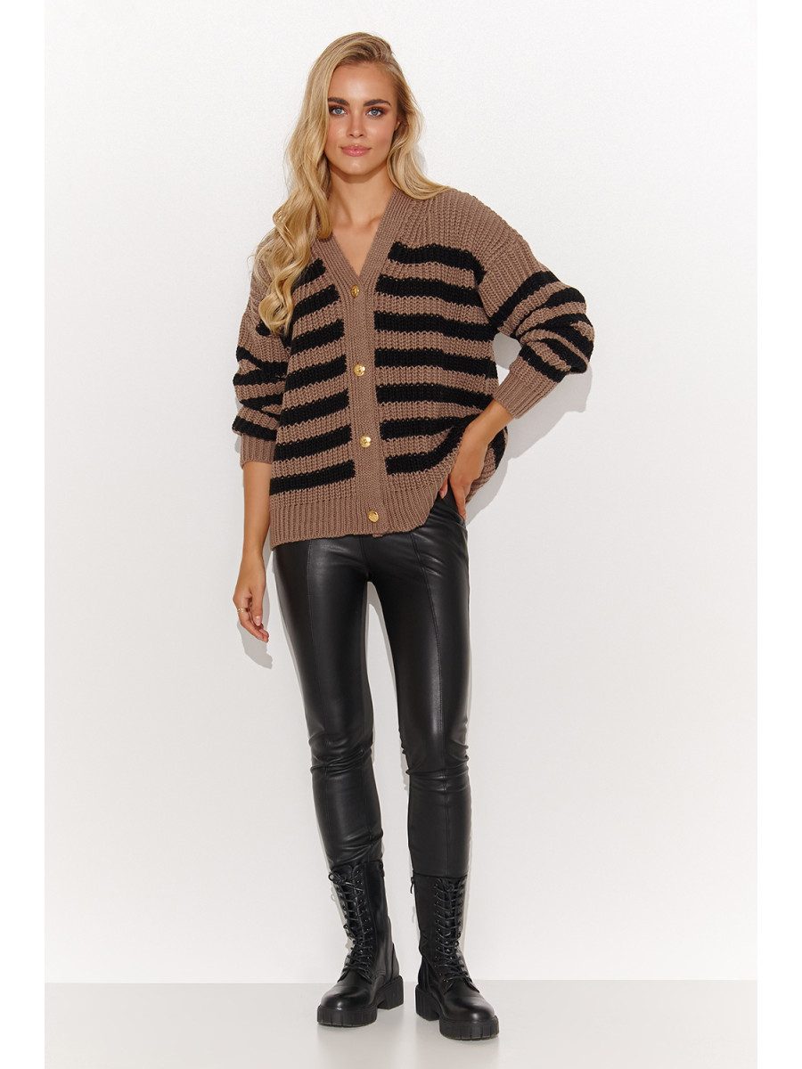 Cardigan model 185291 Makadamia