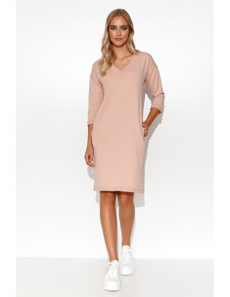 Robe de jour model 176194 Makadamia