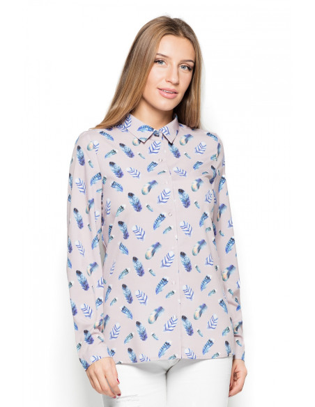 Chemise manche longue model 76983 Katrus