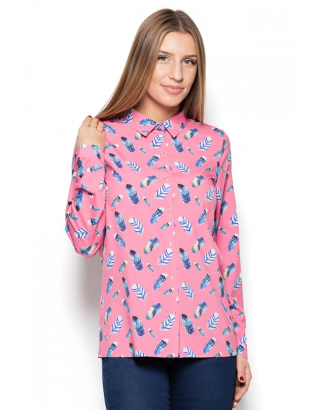 Chemise manche longue model 76987 Katrus