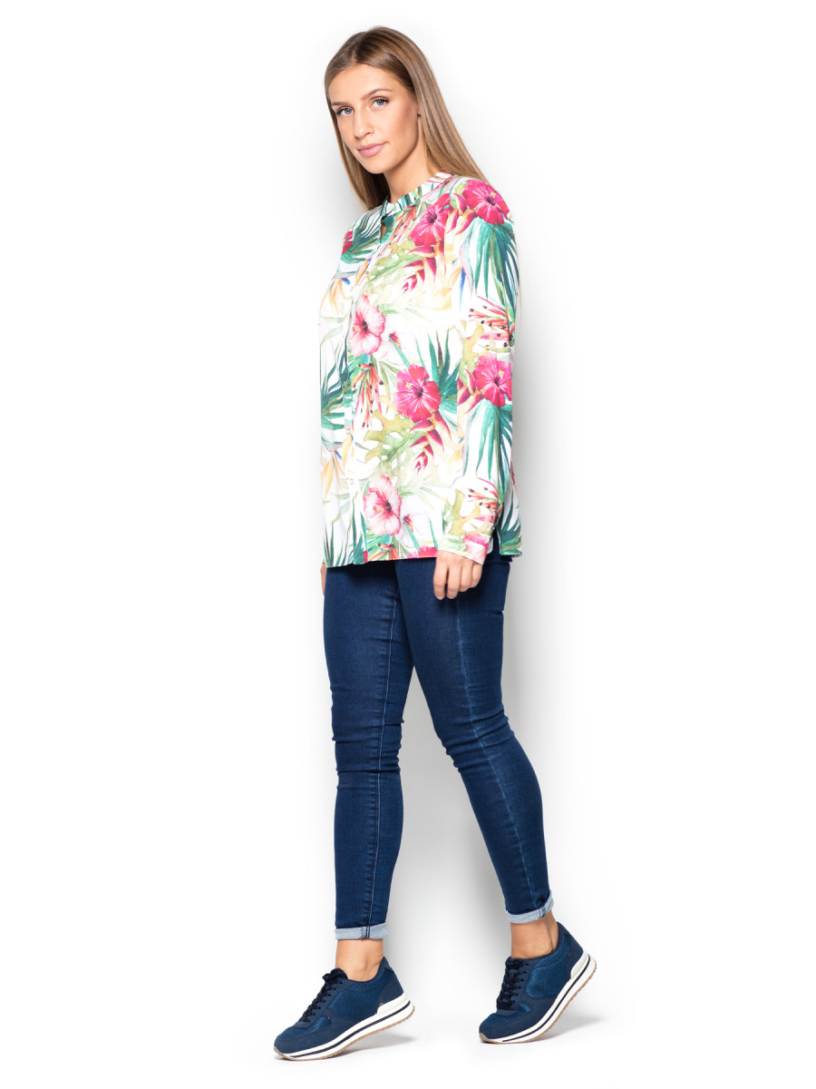 Chemise manche longue model 63916 Katrus