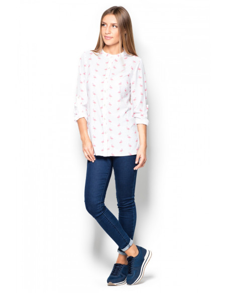Chemise manche longue model 63918 Katrus