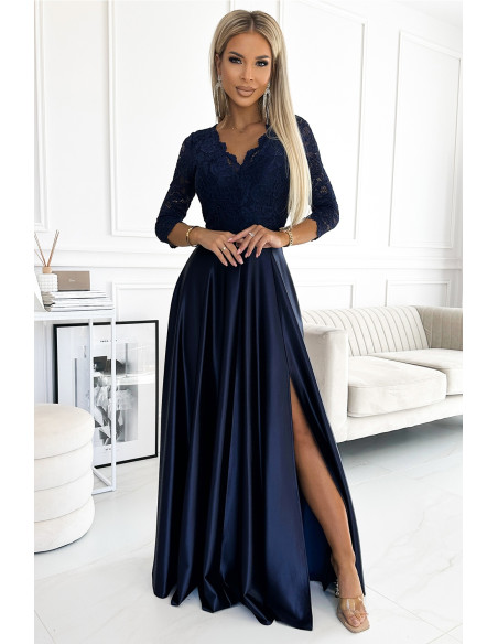Robe longue model 188119 Numoco