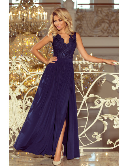 Robe longue model 123050 Numoco