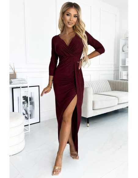 Robe longue model 186314 Numoco