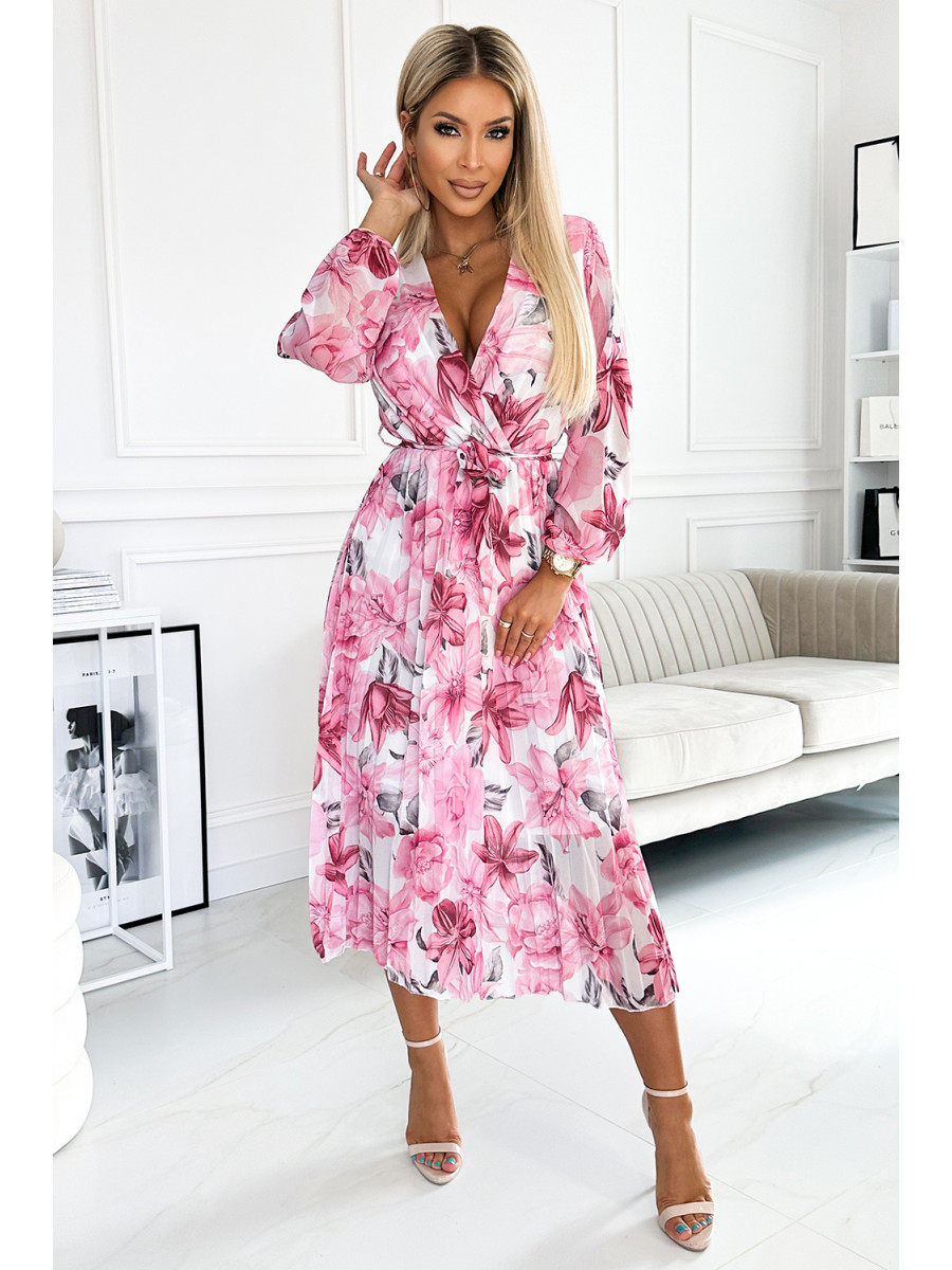 Robe de cocktail model 182502 Numoco