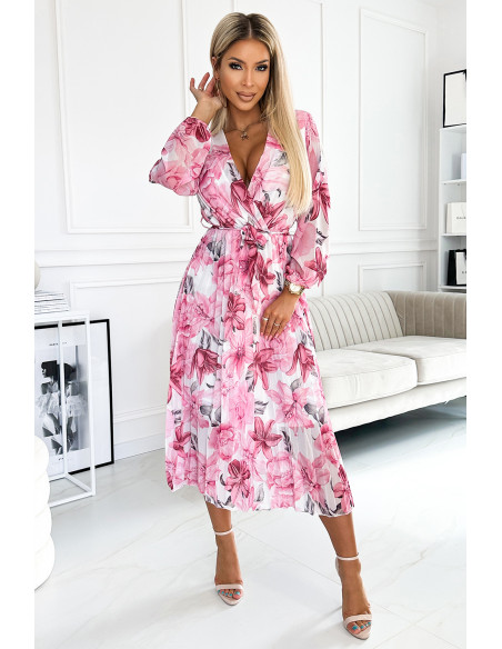 Robe de cocktail model 182502 Numoco