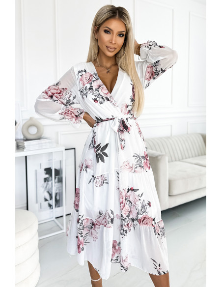 Robe de cocktail model 182503 Numoco