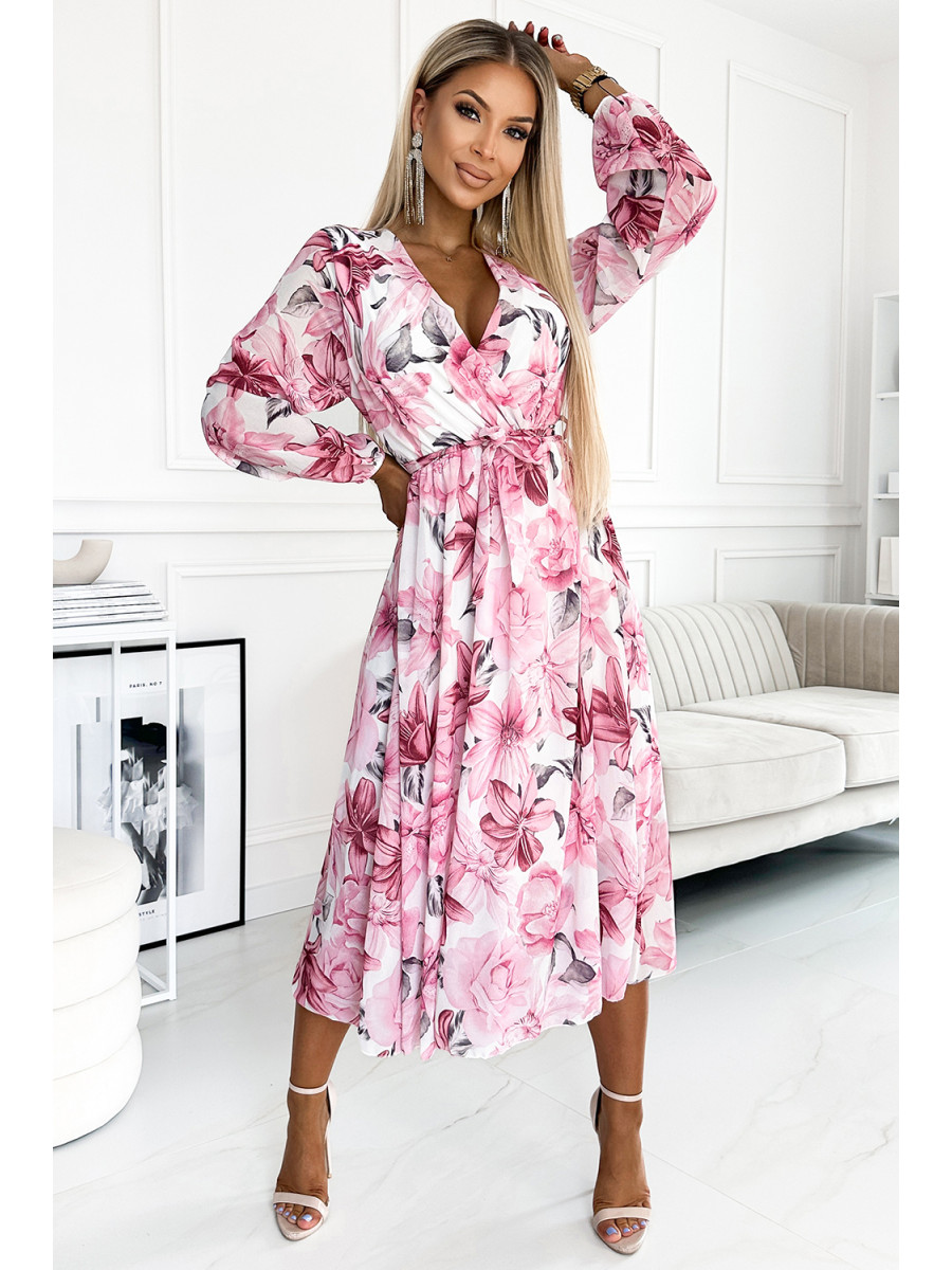 Robe de cocktail model 183102 Numoco