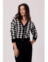 Cardigan model 185830 BE Knit