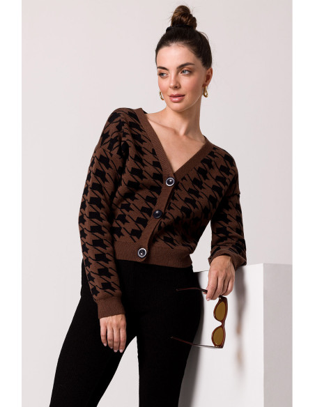 Cardigan model 185831 BE Knit