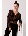 Cardigan model 185831 BE Knit