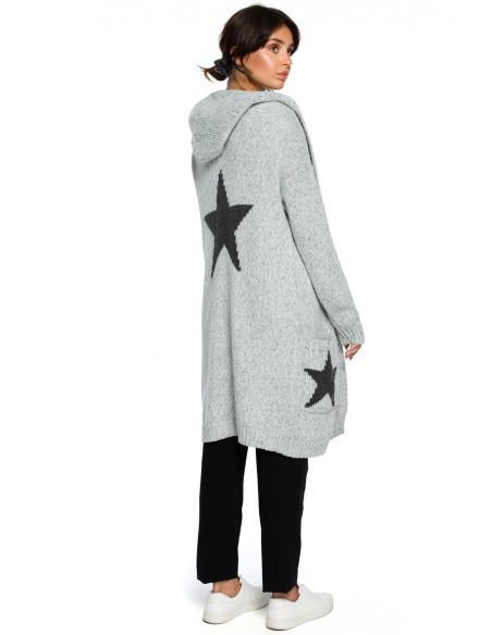 Cardigan model 124192 BE Knit