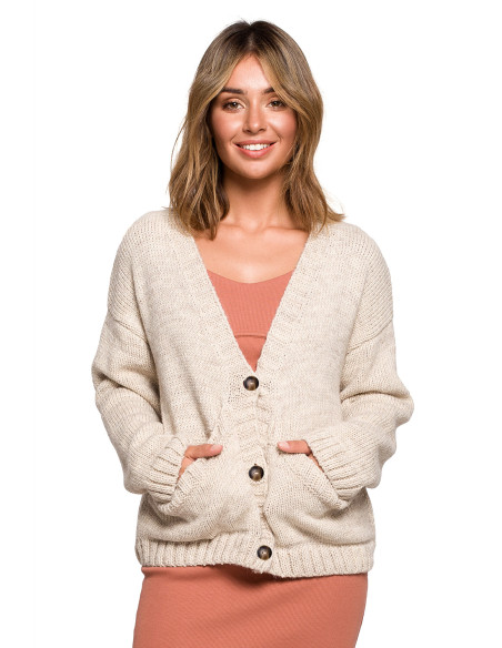 Cardigan model 157595 BE Knit