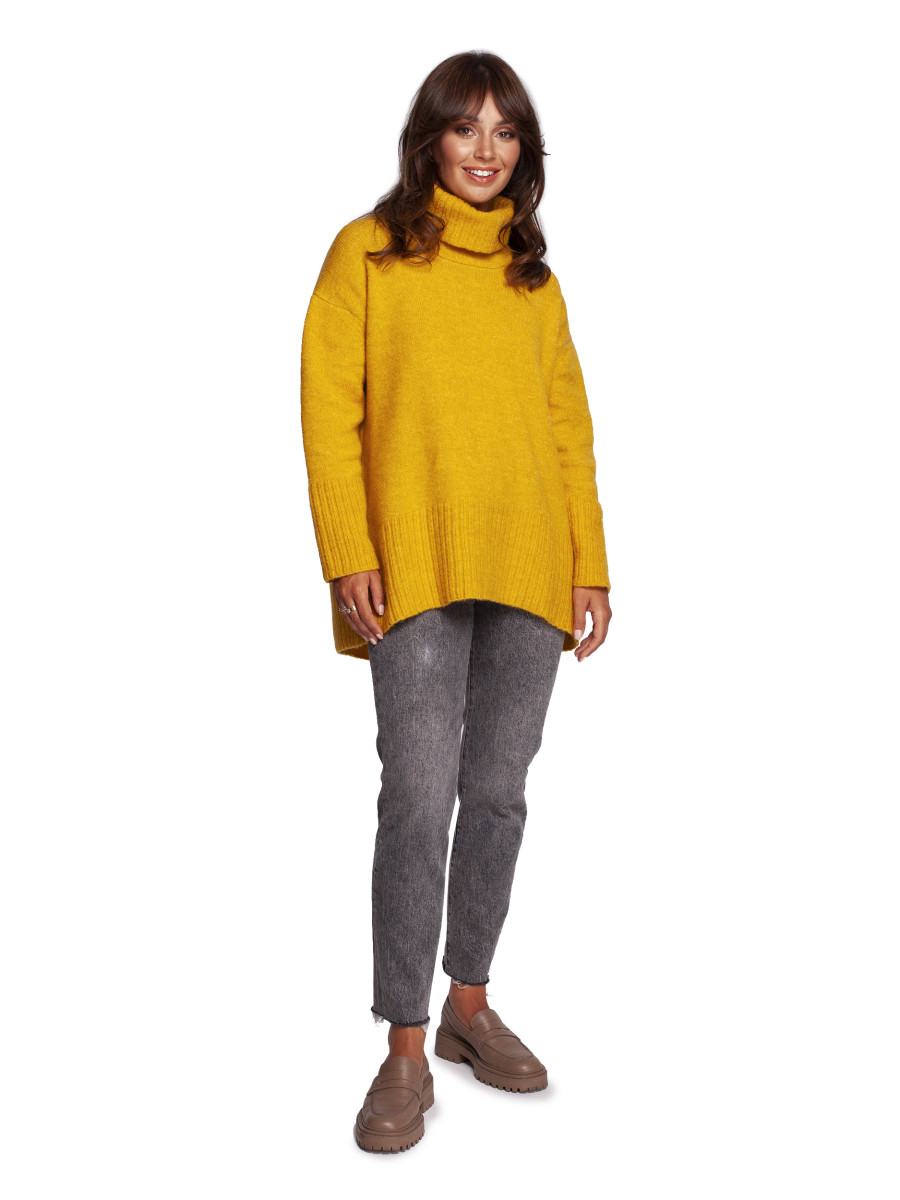 Col roulé model 170260 BE Knit