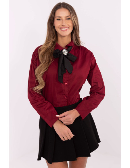 Chemise manche longue model 204399 Italy Moda