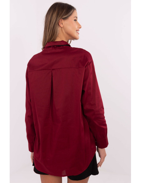 Chemise manche longue model 204399 Italy Moda