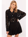 Chemise manche longue model 204970 Italy Moda