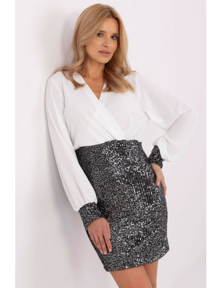 Robe courte model 204356 Italy Moda