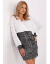 Robe courte model 204356 Italy Moda