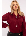 Chemise manche longue model 204380 Italy Moda
