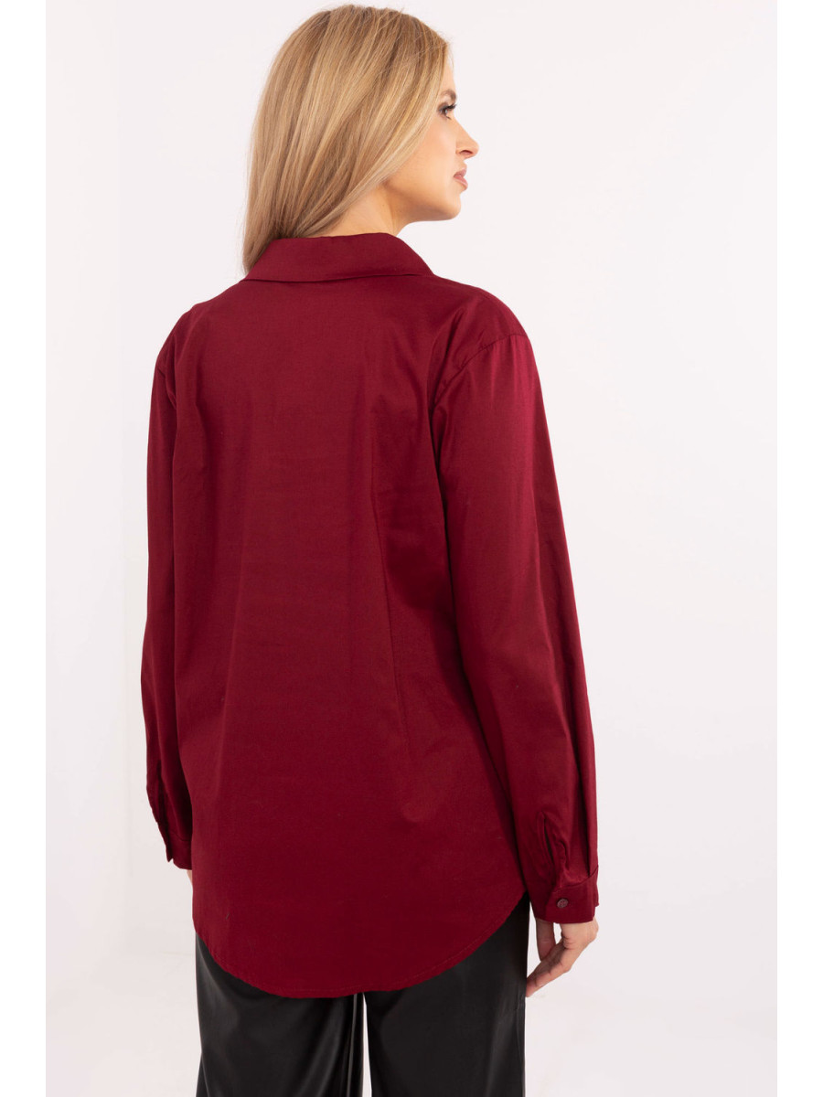 Chemise manche longue model 204380 Italy Moda