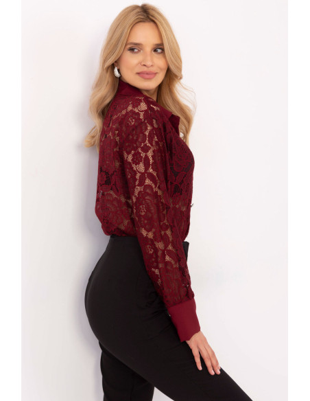 Chemise manche longue model 204971 Italy Moda